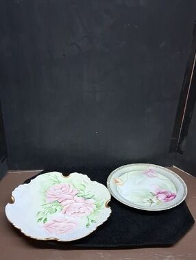 Vintage Bavaria porcelain serving plates from Germany